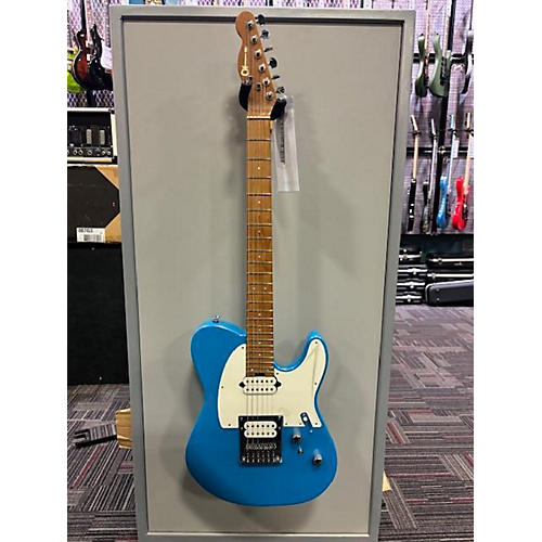 Charvel Used Charvel So Cal Style 2 HH HT Blue Sparkle Solid Body Electric Guitar blue sparkle