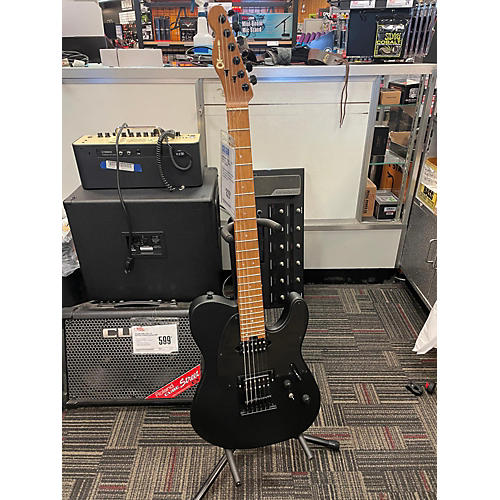 Charvel Used Charvel SoCal SC1-2H Satin Black Solid Body Electric Guitar Satin Black