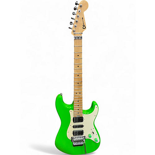 Used Charvel SoCal SC1 Apple Green Solid Body Electric Guitar Apple Green
