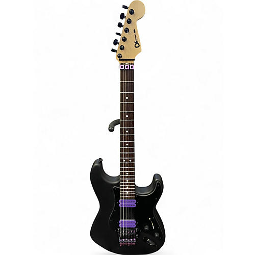 Used Charvel SoCal SC1 HSS  Black Solid Body Electric Guitar Black