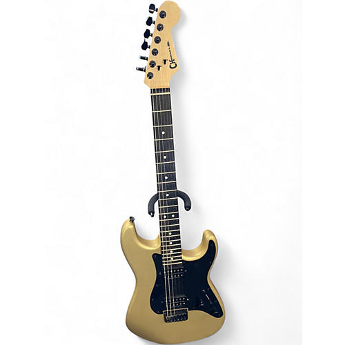 Used Charvel SoCal Style 1 HH Black and Gold Solid Body Electric Guitar Black and Gold