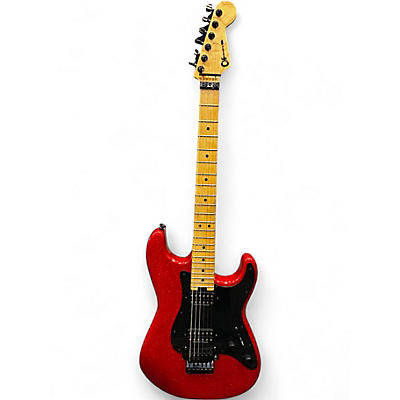 Used Charvel SoCal Style 1 HH RED SPARKLE Solid Body Electric Guitar