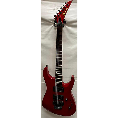 Charvel Used Charvel Super Dinky SDK085 HH Trans Red Solid Body Electric Guitar Trans Red