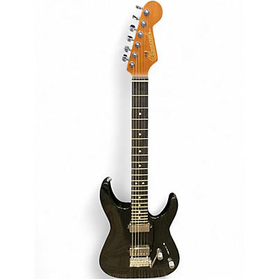 Used Charvel Super Stock DKA 22 Gloss Black Solid Body Electric Guitar