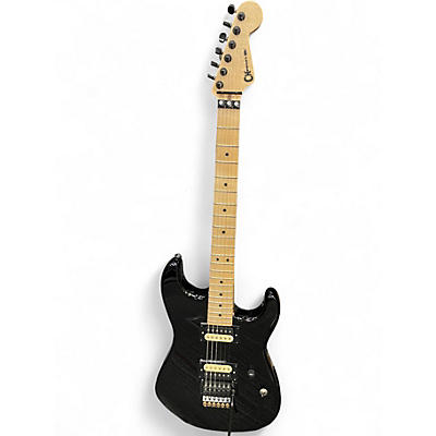 Used Charvel Super Stock San Dimas Black Solid Body Electric Guitar