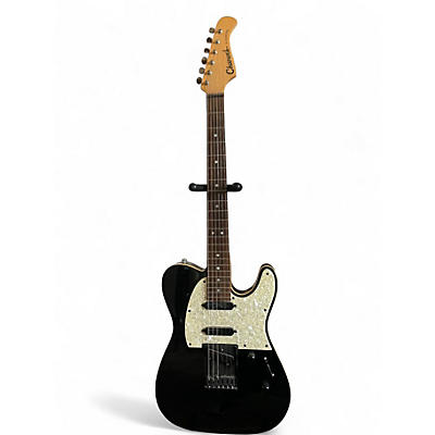 Used Charvel TX Custom Black and Gold Solid Body Electric Guitar