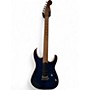 Used Charvel USA Select DK24 HSS 2PT CM QM Blue Burst Solid Body Electric Guitar Blue Burst