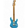 Used Charvel dk24HH matte blue ice Solid Body Electric Guitar matte blue ice
