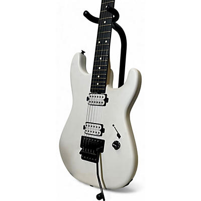 Used Charvel jim Root style 1 pro mod san dimas hH Satin White Solid Body Electric Guitar