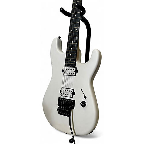 Used Charvel jim Root style 1 pro mod san dimas hH Satin White Solid Body Electric Guitar Satin White