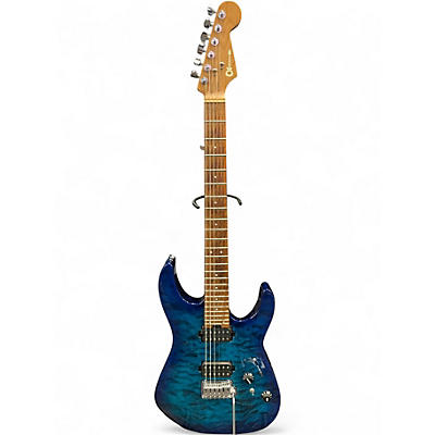 Used Charvel pro mod dk2 hh blue Solid Body Electric Guitar