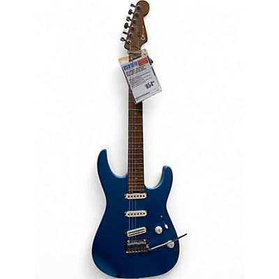 Used Charvel pro-mod dk22 sss 2pt cm electric blue Solid Body Electric Guitar