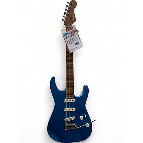 Used Charvel pro-mod dk22 sss 2pt cm electric blue Solid Body Electric Guitar electric blue