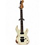 Used Charvel pro-mod relic series sd1 hh fr weathered white Solid Body Electric Guitar weathered white