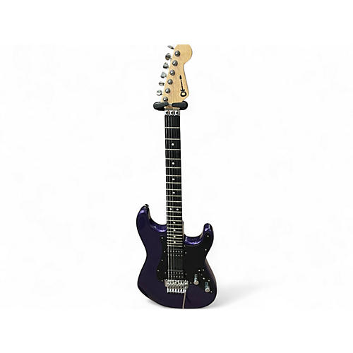 Used Charvel pro-mod so cal HH FR deep purple metallic Solid Body Electric Guitar deep purple metallic