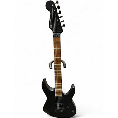 Used Charvel  san dimas dk-24 Satin Black Solid Body Electric Guitar