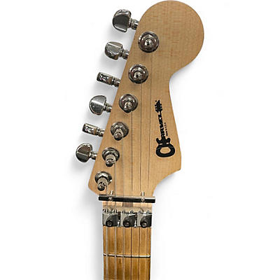 Used Charvel usa san dimas 1h fr Black Solid Body Electric Guitar