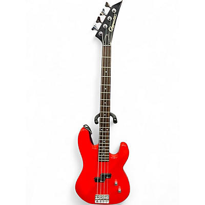 Used Charvette By Charvel 400 RED Electric Bass Guitar