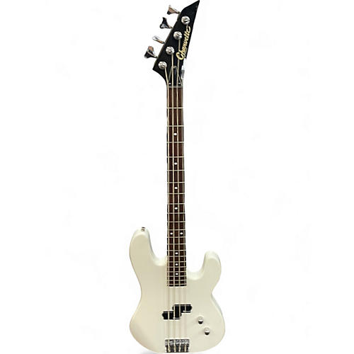 Used Charvette By Charvel 400 SERIES Antique White Electric Bass Guitar Antique White