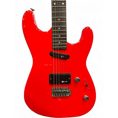 Used Charvette By Charvel Charvette Blaze Red Solid Body Electric Guitar