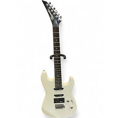 Used Charvette By Charvel Charvette Superstrat Alpine White Solid Body Electric Guitar