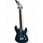 Used Charvette By Charvel Double Cut Blue Solid Body Electric Guitar Blue