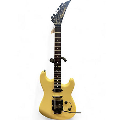 Charvette By Charvel Used Charvette By Charvel model 300 Cream Solid Body Electric Guitar