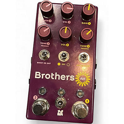 Used Chase Bliss Brothers AM Effect Pedal