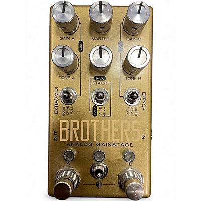 Used Chase Bliss Brothers Analog Gainstage Effect Pedal