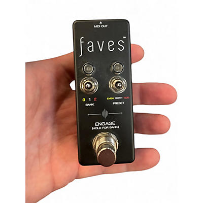 Used Chase Bliss Faves MIDI Foot Controller