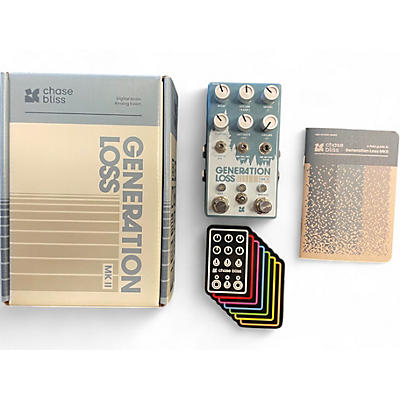 Used Chase Bliss GENERATION LOSS MKII Effect Pedal