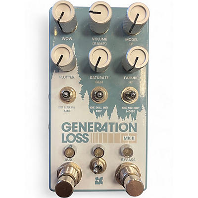 Used Chase Bliss Generation Loss MKll Pedal