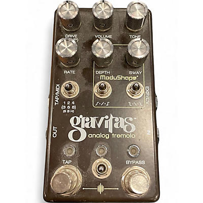 Used Chase Bliss Gravitas Analog Tremolo Effect Pedal