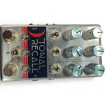 Used Chase Bliss TONAL RECALL Effect Pedal