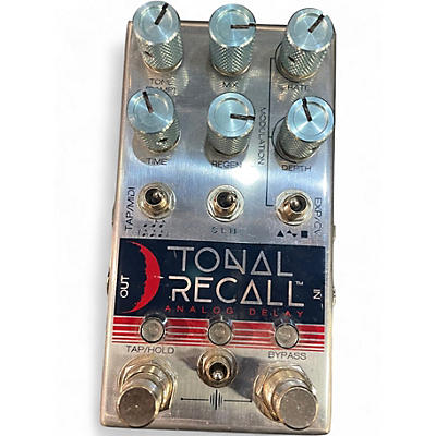 Used Chase Bliss Tonal Recall Effect Pedal