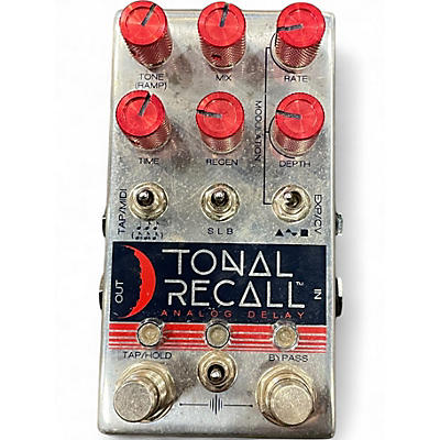 Used Chase Bliss  Tonal Recall V2 Red Knob Mod Effect Pedal