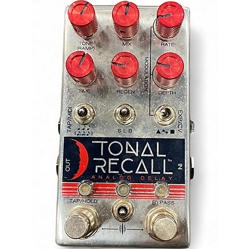 Used Chase Bliss  Tonal Recall V2 Red Knob Mod Effect Pedal
