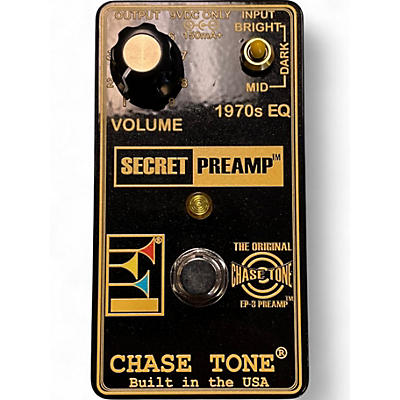 Used Chase Tone BLACK GOLD PREAMP Effect Pedal