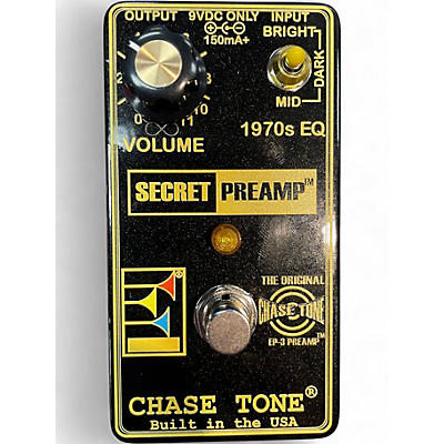 Used Chase Tone Secret Preamp Effect Pedal