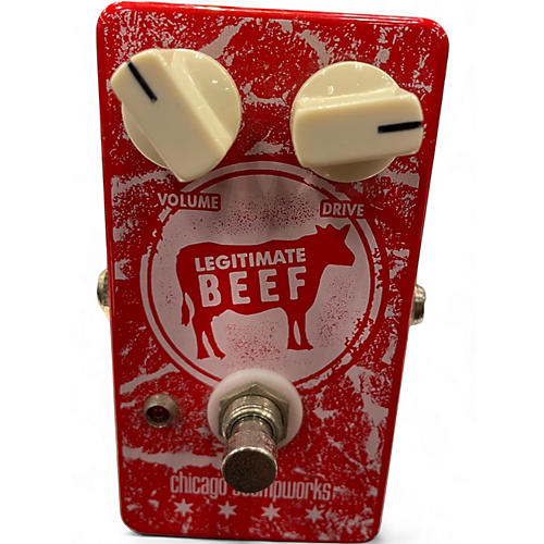 Used Chicago Stompworks LEGITIMATE BEEF Effect Pedal