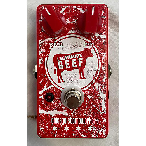 Chicago Stompworks Used Chicago Stompworks Legitimate Beef Effect Pedal