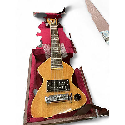 Used Chiquita TRAVEL GUITAR Natural Solid Body Electric Guitar