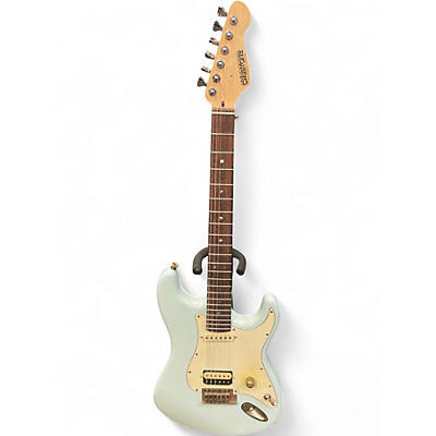 Used Chubtone california custom pastel blue Solid Body Electric Guitar