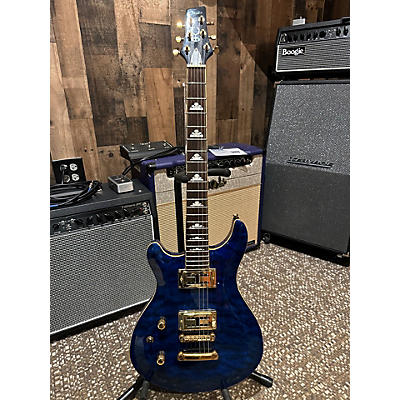 Used Cielo Custom 22 Blue Solid Body Electric Guitar