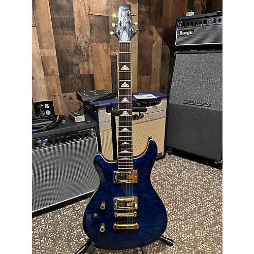 Used Cielo Custom 22 Blue Solid Body Electric Guitar Blue