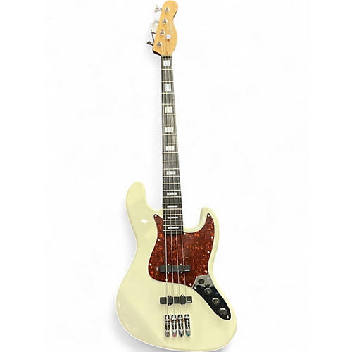 Used Citizen JC-4 WHITE Electric Bass Guitar WHITE