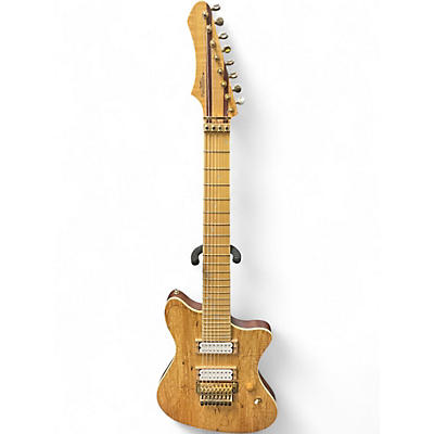 Used Claudio Palazolo Flaminia 8 Natural Solid Body Electric Guitar