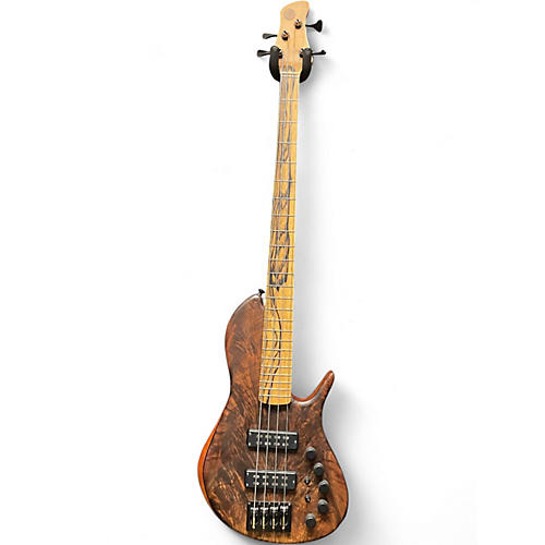 Used Clement SC4 WALNUT Electric Bass Guitar WALNUT