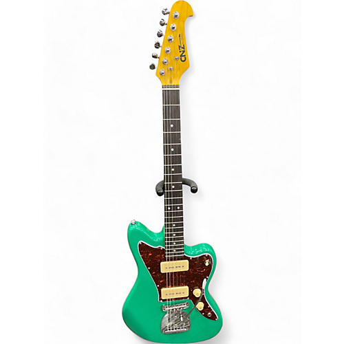 Cnz Audio Used Cnz Audio JM40 Green Solid Body Electric Guitar Green