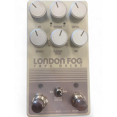 Used Coffee Shop Pedals London Fog Tape Delay Effect Pedal